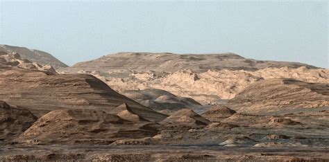 Mount Sharp And Foothills Variant Edited Curiosity PR Ima Flickr