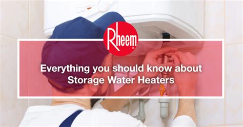 Everything You Should Know About Storage Water Heaters Rheem Asia