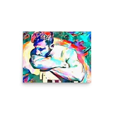 Gay Art Print Gay Male Art Homoerotic Art Gay Artist Etsy