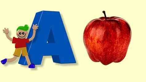 A For Apple B For Ball Abcd Phonics Song Abc Alphabet