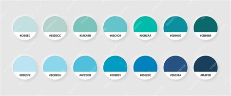premium vector color palette  flat style