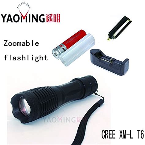 Generic White Black Lm Cree Xm L T Modes Outdoor Camping