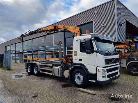 Volvo FM 380 6X4 Haakarm 20T Kraan Effer 110 2s Hook Lift Truck For