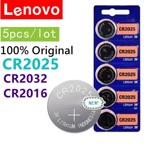 5PCS Original For SONY CR2032 CR2025 CR2016 Battery BR2025 Car Remote