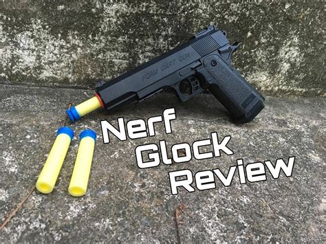 Honest Review The Nerfglock Foam Dart Gun