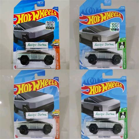 Jual Hotwheels Hot Wheels Tesla Cybertruck Hw Green Speed Hw Hot Trucks