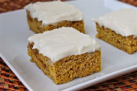 The Traveling Circus Frosted Pumpkin Sugar Cookie Bars