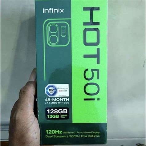 Jual Infinix Hot 50i 6 128 GB Original Garansi Resmi Shopee Indonesia