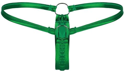 Lvyi Sexy Women Micro Mini G String Hot Girl Gothic Shiny Wet Look Mini Thongs Beach Bikini For