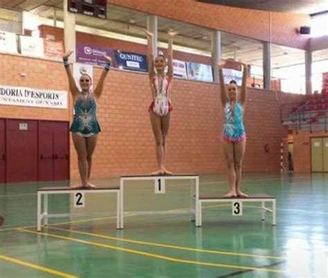 Patricia López del Club de Gimnasia Rítmica lAlmara consigue el