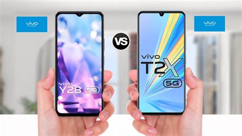 ViVO Y28 5G Vs ViVO T2x 5G YouTube