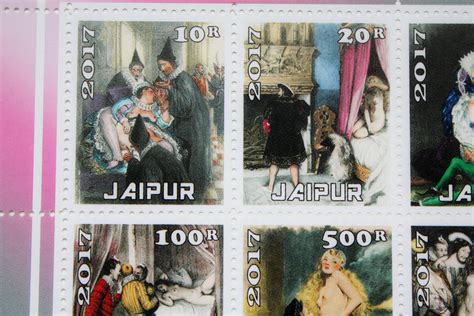 Postage Stamps Nude Erotica Luxor Egypt Retro Photo Retro Etsy