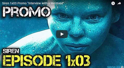 Siren 1x03 Interview With A Mermaid Promo E Foto Promozionali