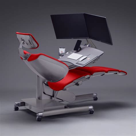 The Altwork Robotic Moving Desk Lets You Work Lying Down or Standing