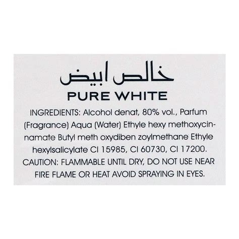 Purchase Asdaaf Pure White Extra Long Lasting Eau De Parfum, 100ml ...
