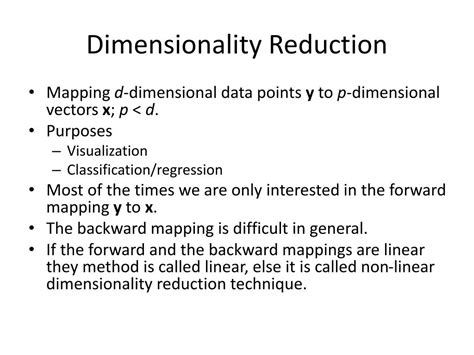 PPT Non Linear Dimensionality Reduction PowerPoint Presentation Free