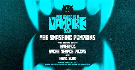 Smashing Pumpkins Touring W Interpol Stp Rival Sons Musicweeknews