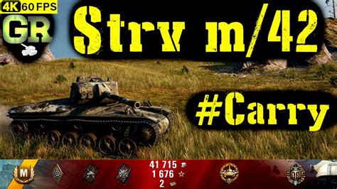 World Of Tanks Strv M 42 Replay 6 Kills 1 7K DMG Patch 1 4 0 YouTube