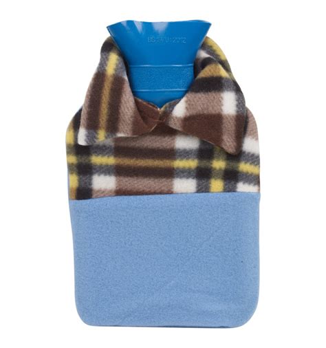L Hot Water Bottle With Fleece Cover Easygift Products