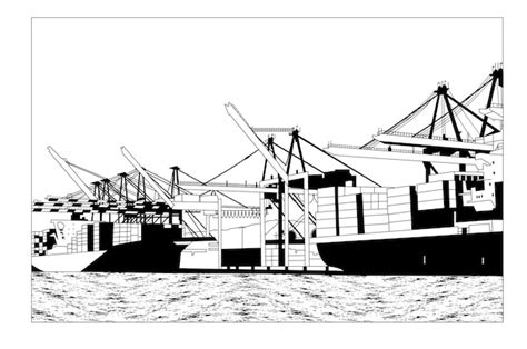 Premium Vector Harbour