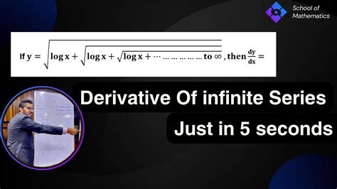 Derivative Of Infinite Series Derivative Tricks Derivative