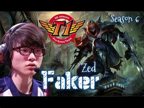 Skt T Faker Zed Mid Vs Lux Patch Kr League Of Legends Youtube