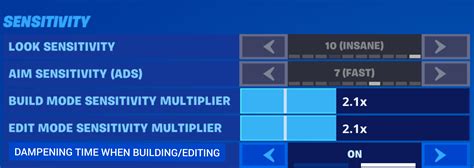 [Suggestion] add a setting to turn on/off the dampening time when you