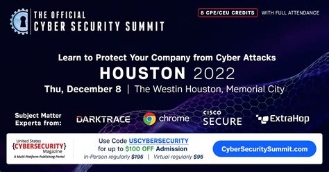 United States Cybersecurity Magazine On Linkedin Houston The