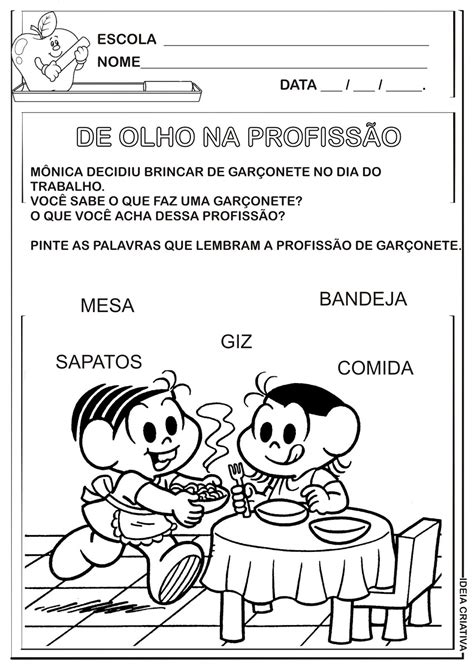 Atividades Para O Dia Do Trabalho