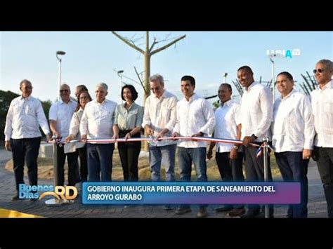 Abinader Inaugura Primera Etapa De Saneamiento De Arroyo Gurabo