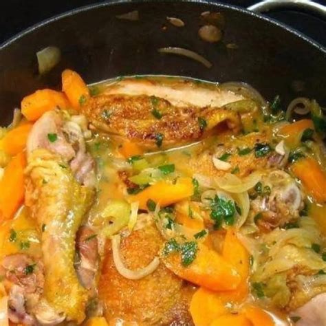 Фрикасе из курицы | Самые вкусные кулинарные рецепты