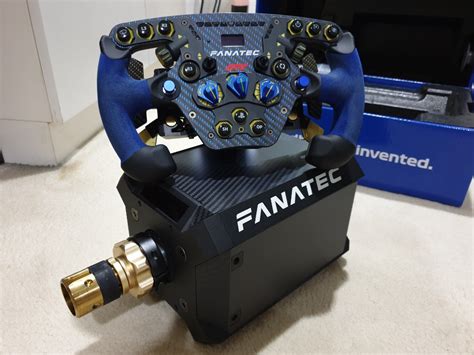 FANATEC PODIUM F1 DIRECT DRIVE RACING WHEEL Video Gaming Gaming