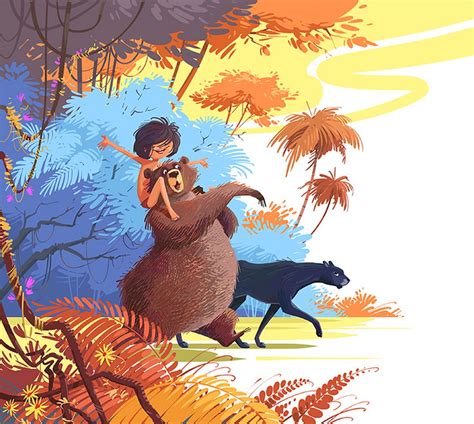 Иллюстрация к аудиосказке "Маугли" | Иллюстрации арт, Удивительные ...