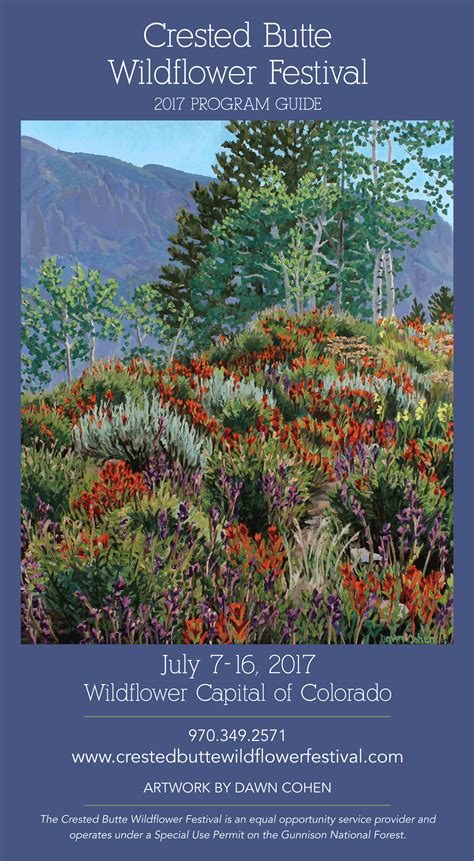 cover image | Crested Butte Wildflower Festival