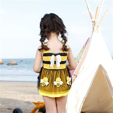 Kinder Gelbe Biene Bikini Badeanzug F R M Dchen Ki Vicedeal