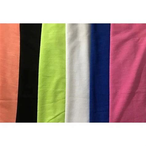 Plain Solids Polyester Cotton Slub Fabric At Rs 300 Kg In Ludhiana