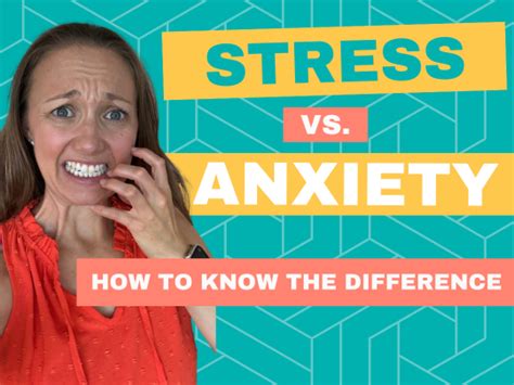 Stress Vs Anxiety How To Tell The Difference Ep Therapy