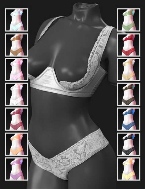 X Fashion Divine Lingerie For Genesis 8 8 1 And Genesis 9 3d Models For Daz Studio And Poser