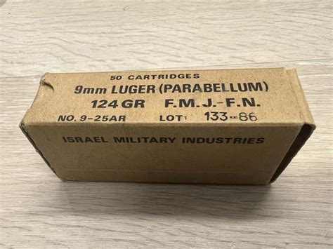 Imi 9mm 124grain Fmj Fn Ammo Gunboards Forums