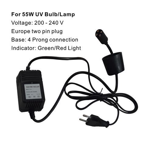 Electric Ballast for 55W Ultraviolet Light Water P... – Grandado