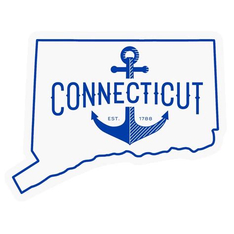 Connecticut Sticker 141671 Ct
