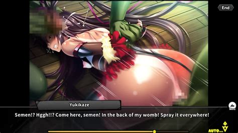 Taimanin RPGX Hentai Lightning Valentine Yukikaze