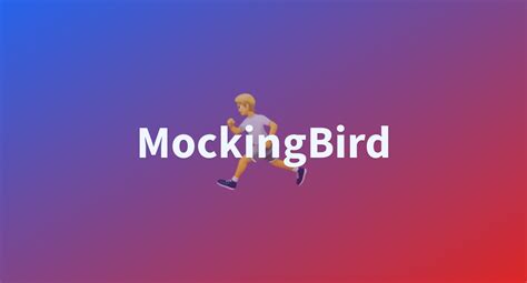 Mockingbird A Hugging Face Space By Marne