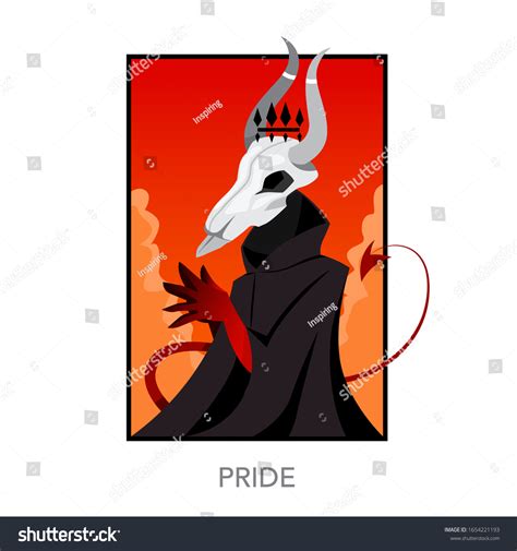 deadly sins concept christian bible stock vector royalty