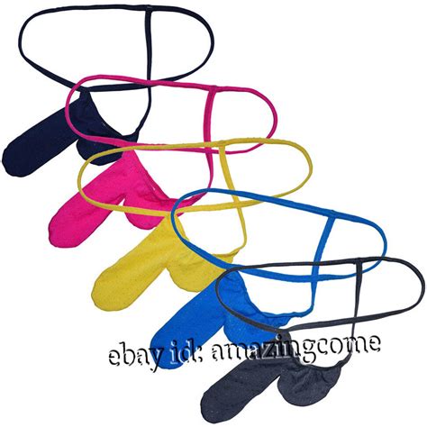 Men S Bionic Bikini Thong Underwear Long Bulge Pouch G String Intimates T Back Ebay