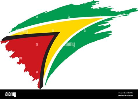 Guyana flag, vector illustration Stock Vector Image & Art - Alamy