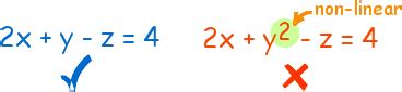 systems  linear equations