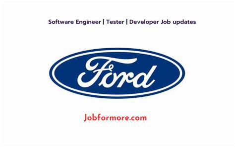 Ford Off Campus Drive 2024 Hiring Freshers Recruitment As Software