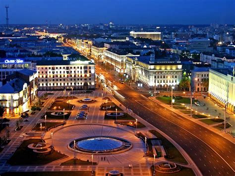 Минск вечерний - Экскурсии из Минска по Беларуси Белоруссии