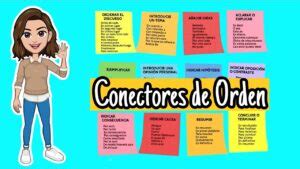 Qu Son Los Conectores De Orden Y Ejemplos Consejo Del Hierro